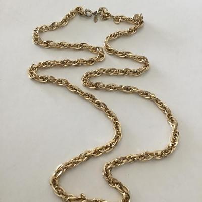 Vintage Sarah Coventry lite chain necklace