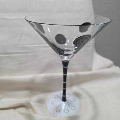 Martini pitcher 2 glasses