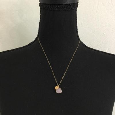 Vintage 14 karat gold filled necklace and pendant