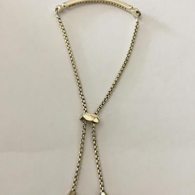 Kendra Scott adjustable chain bracelet, gold tone