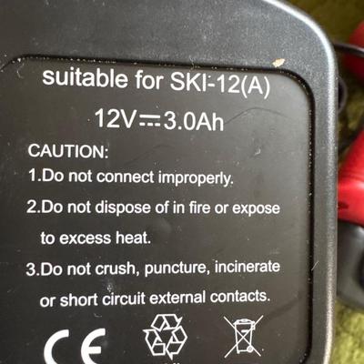 Skil battery powered cordless drills with case