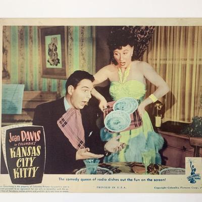 Kansas City Kitty original 1944 vintage lobby card