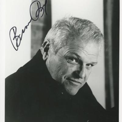 Brian Dennehy signed photo. GFA Authenticated