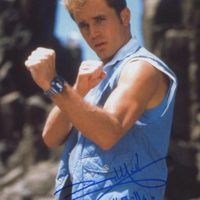 Power Rangers star David Yost signed photo