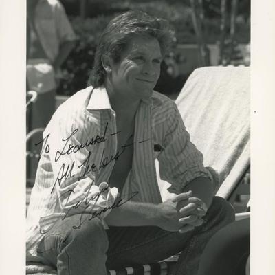 Andrew Stevens signed photo