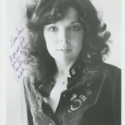 Carole Bayer Sager signed photo