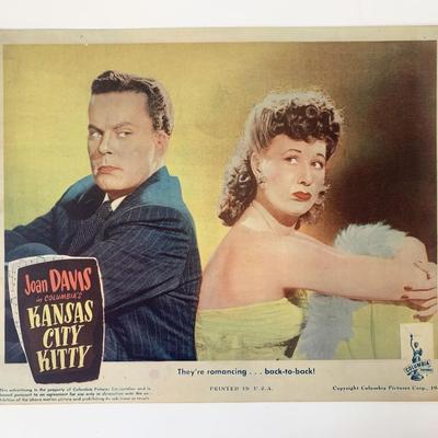 Kansas City Kitty original 1944 vintage lobby card 