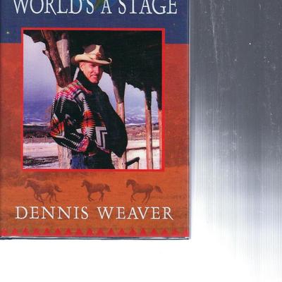 Dennis Weaver signed book