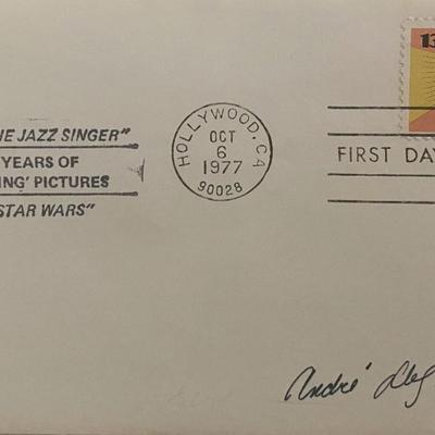 André  De Shields First day cover signed 