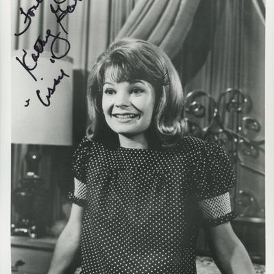 Family Affair Kathy Garver signed photo