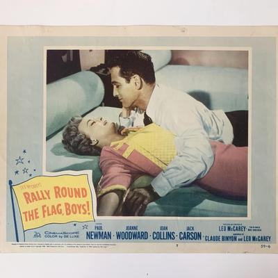 Rally Round the Flag, Boys! original 1958 vintage lobby card