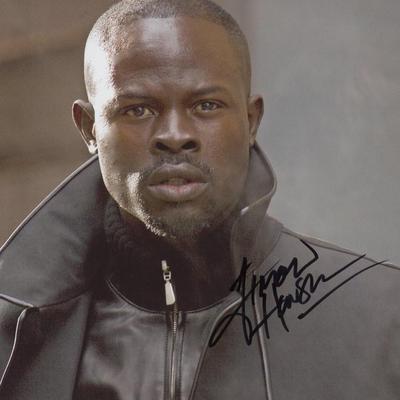 Djimon Hounsou signed photo