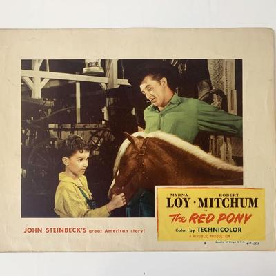 The Red Pony original 1949 vintage lobby card