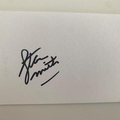 Tennis Star Stan Smith original signature