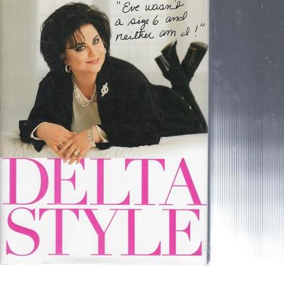 Delta Burke signed book