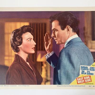 East Side, West Side original 1950 vintage lobby card