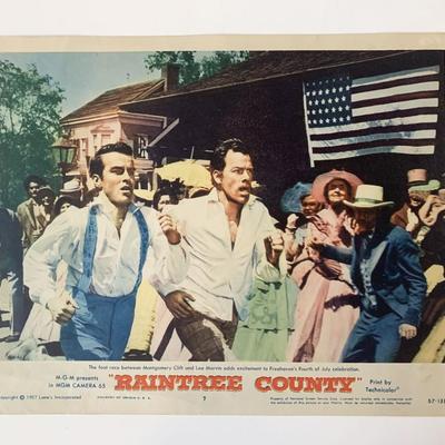 Raintree County original 1957 vintage lobby card