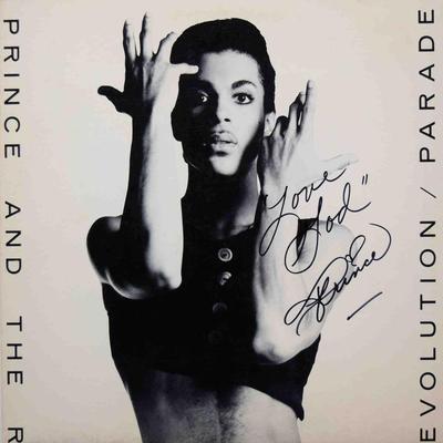 Prince and the Revolution signed Parade album