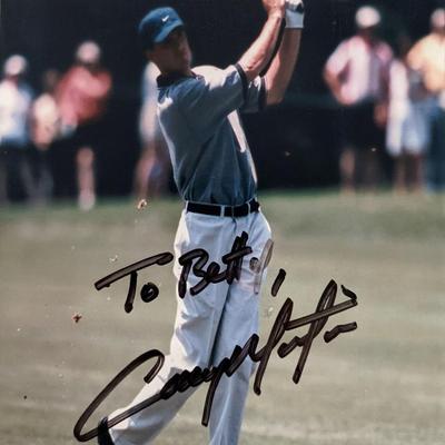 PGA Casey Martin signed photo