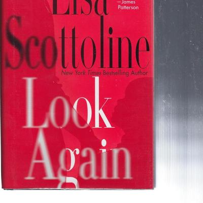 Look Again Lisa Scottoline signed book