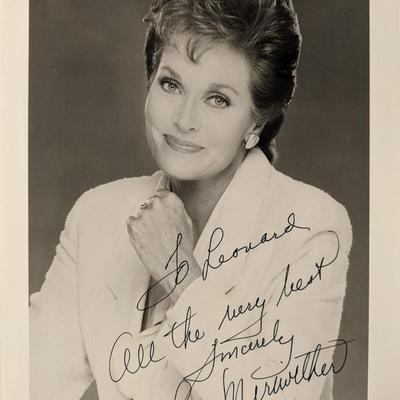 Lee Meriwether signed photo