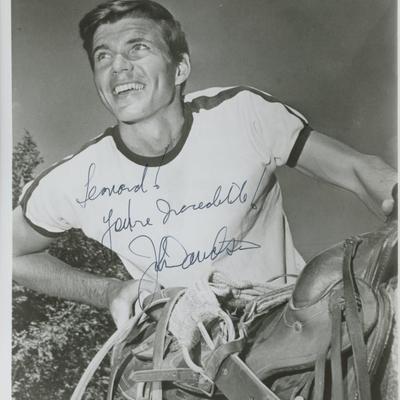 John Davidson signed photo