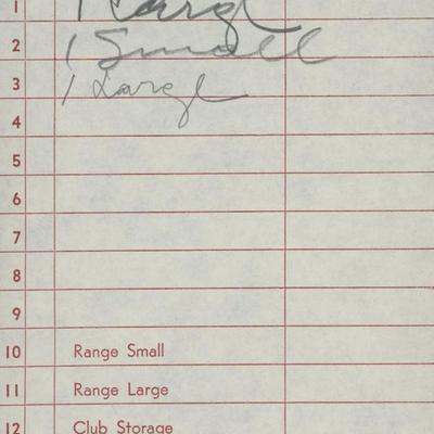 Desi Arnaz signed receipt