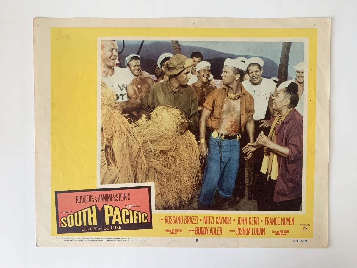 South Pacific original 1959 vintage lobby card | EstateSales.org