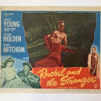 Rachel and the Stranger original 1948 vintage lobby card