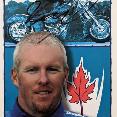 Paul Tracy signed photo