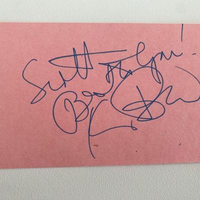 Karen Black original signature