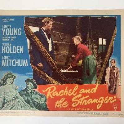 Rachel and the Stranger original 1948 vintage lobby card