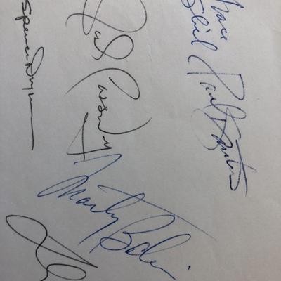 Woodstock  Grace Slick and friends signature collection