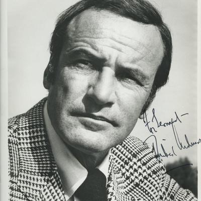 6 Million Dollar Man Richard Anderson signed photo