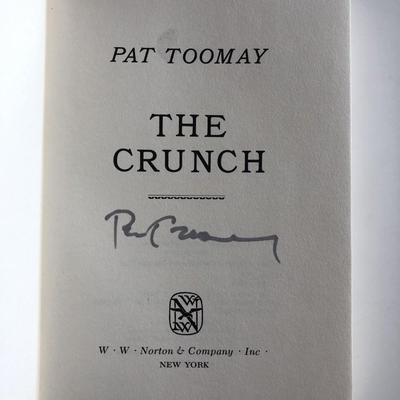 The Crunch signed book autographed by Pat Toomay
