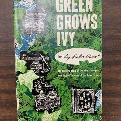 Green Grows Ivy signed book 