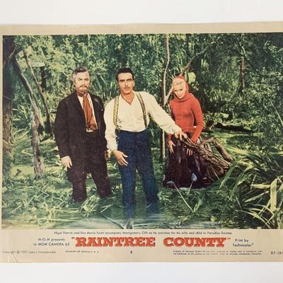 Raintree County original 1957 vintage lobby card