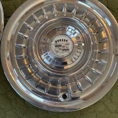 Vintage 1958-59 Cadillac El Dorado hub caps