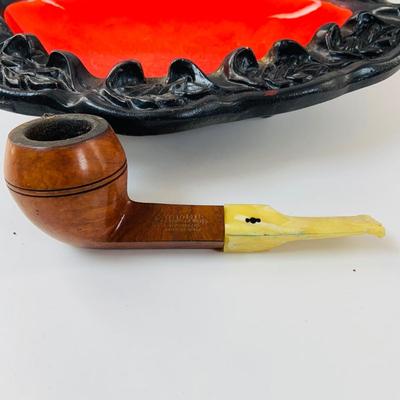 Lot 517: Vintage Eight Ball Lighter, Salem and Winston Cigarettes Branded Lighters, Pipe,Ashtray and More