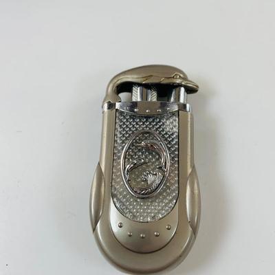 Lot 517: Vintage Eight Ball Lighter, Salem and Winston Cigarettes Branded Lighters, Pipe,Ashtray and More