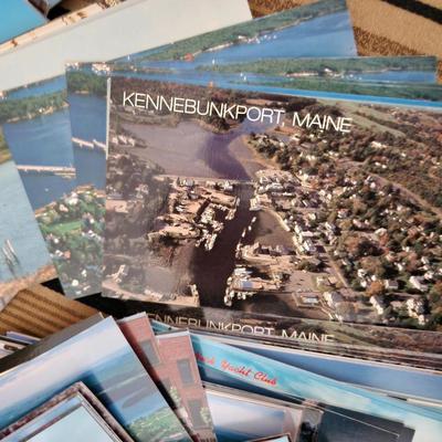 Stack of Old Postcards