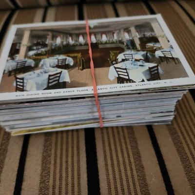 Stack of Old Postcards