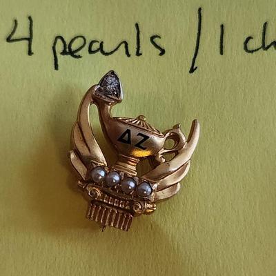 DZ Sorority Pin
