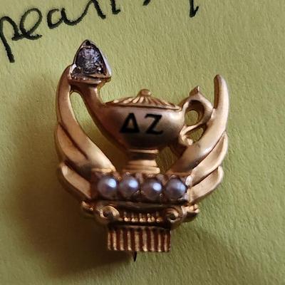 DZ Sorority Pin