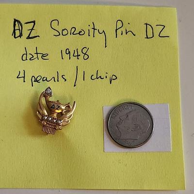 DZ Sorority Pin