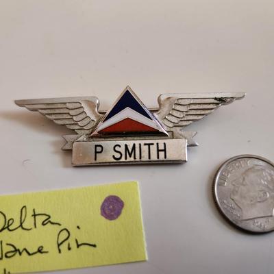 Delta Airline Name Badge