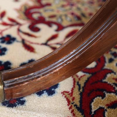 Mahogany Double Pedestal Butterfly Leaf Dining Table