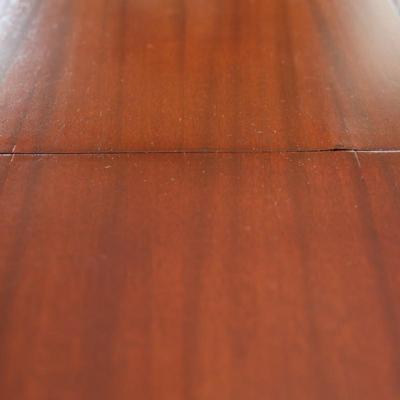 Mahogany Double Pedestal Butterfly Leaf Dining Table