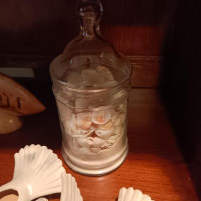 SEASHELLS, GLASS FISH AND MORE