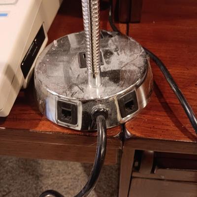 SMITH CORONA PERSONAL WORD PROCESSOR, BRIEFCASE AND DESK LAMP